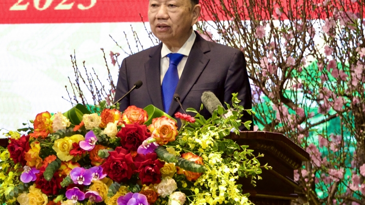 Tổng Ƀí thư ồng Tô Lâm còp mờ lơh broă tàm Gah đơng lam Mpồl ling sền gàr tiah nhàr lơgar  