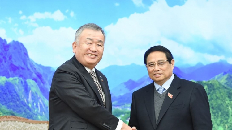 Thủ tướng ồng Phạm Minh Chính wă Củ tịc Tập đoàn Yamato Holdings 