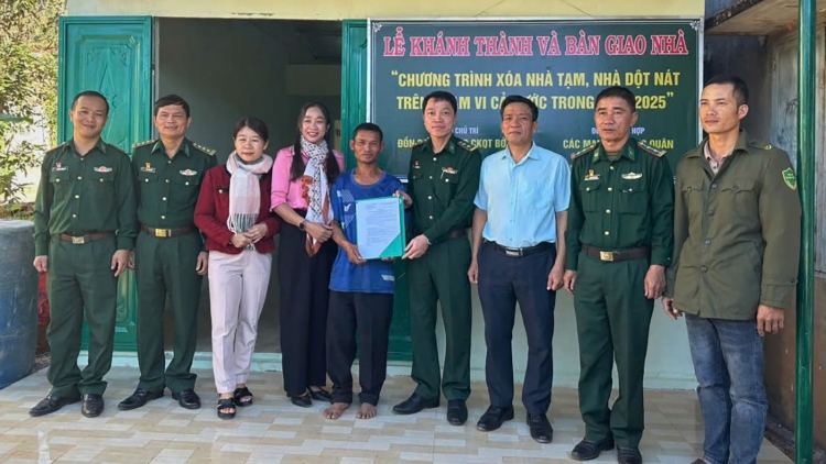 Jut ngih truh sat tâm nkuăl n’har bri Kon Tum, N’gâng kan Biên phòng rgop n’hâm ndâk ngih rnoh prêh lơn