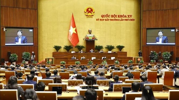 Quốc hội tâm nchră trong ƀư, nău kơl êng, lơn lah gay hun hao trong ndeh treng nkual ƀon têh ta Hà Nội, nkual ƀon têh Hồ Chí Minh 