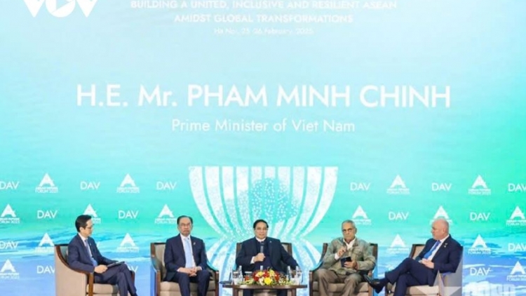Thủ tướng Cíñ phủ ồng Phạm Minh Chính tus bal pơrjum bal kwang bàng kấp dờng Cribơyai Tơnơ̆ do Asean nam 2025