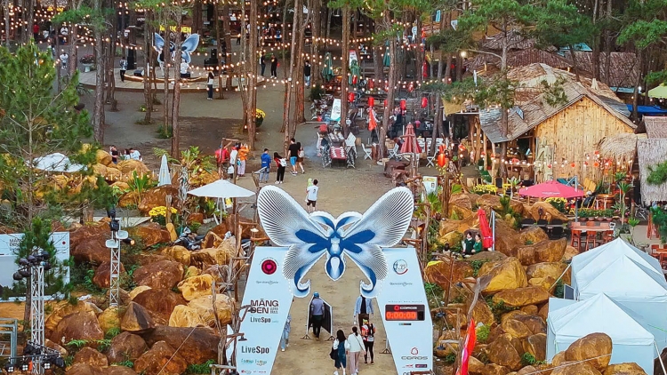 Pâl nđaih Măng Đen njêng suan wăch rgop tâm nău hun hao 2 mbrô bah Kon Tum