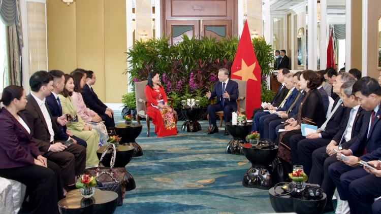 Tổng Ƀí thư ồng Tô Lâm wă ală mpồl lơh sa kă bro khà dùl lơgar Singapore