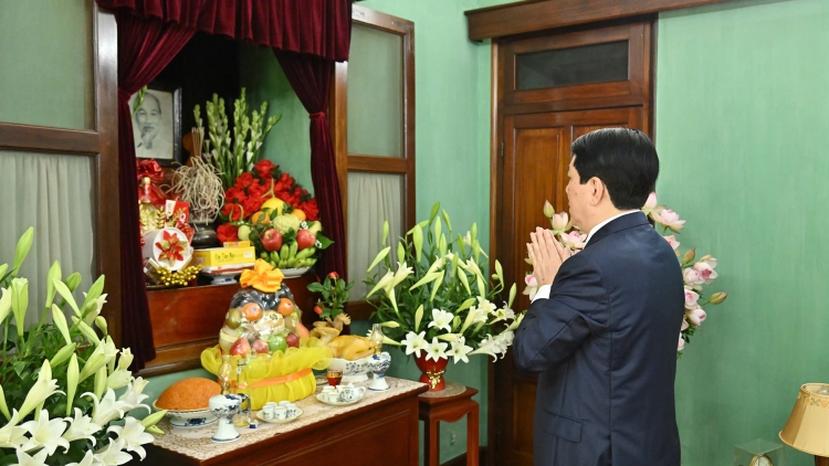 Pôa Lương Cường, Kăn xiâm hnê ngăn tơnêi têa chôu nhang tơbâ Pôa Hồ Chí Minh