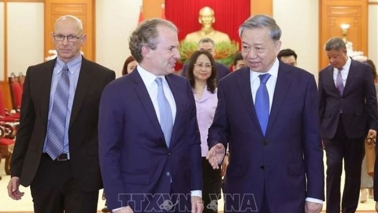 Tổng Bí thư Tô Lâm sơng pơma dơnuh hăm Grup jang Rosen Partners.