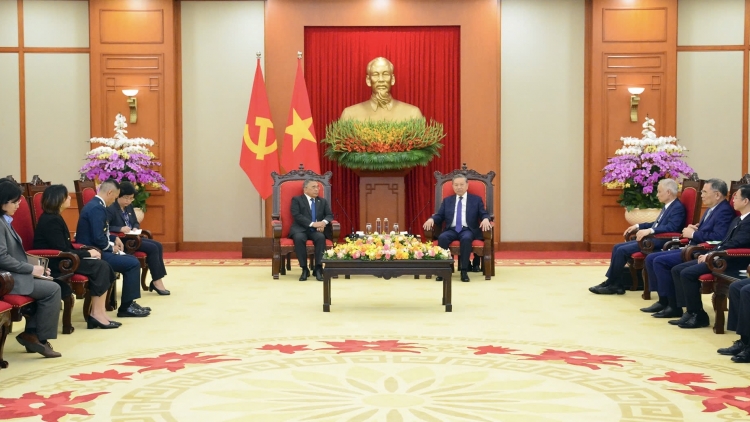 Tổng Ƀí thư ồng Tô Lâm wă Kwang ătbồ Anih lơh broă ala măt lơgar Philippines tàm Việt Nam 