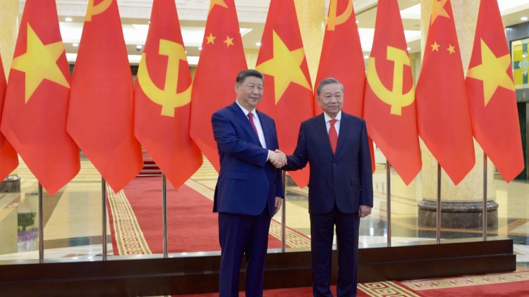 Khua gĭt gai Đảng Tô Lâm blŭ hrăm hŏng khua gĭt gai China Tập Cận Bình 