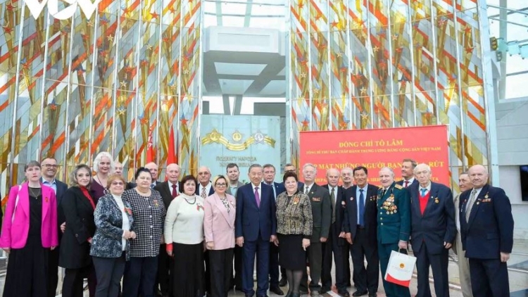 Pôa Tô Lâm, Kăn xiâm pơkuâ hnê ngăn cheăng Đảng veăng ai mâ a rôh trâm mâ Rôh hôp tơrŭm tơroâ Belarus - Việt Nam.