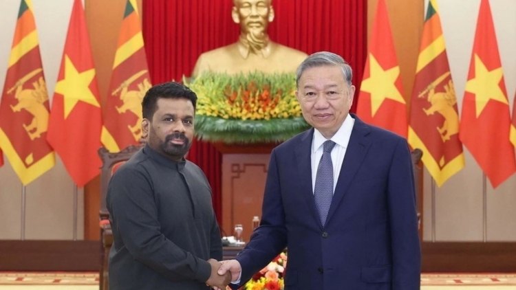 Khua gĭt gai Đảng Tô Lâm drông čhưn khua mil čhil Sri Lanka 