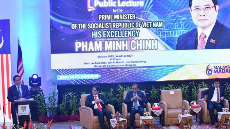 Khua dêh čar ơi Phạm Minh Chính čuă Sang hră Đại học dêh čar Malaysia 