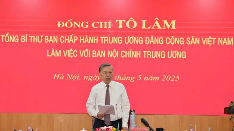 Tổng Bí thư Tô Lâm pah kan đah Ủy ban Kiểm tra Trung ương