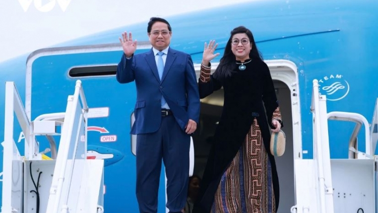 Thủ tướng Phạm Minh Chính năm tơmang teh đak Cộng hòa Estonia