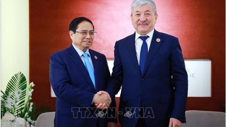 Khua dêh čar ơi Phạm Minh Chính bưp Khua dêh čar Kyrgyzstan 
