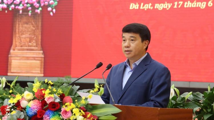 Khu pơkuâ hnê ngăn Đảng Lâm Đồng po Hôp mơgêi 10 hơnăm pêi pro Pơkâ 05 dêi Khu xiâm pơkuâ tơdroăng kal kí