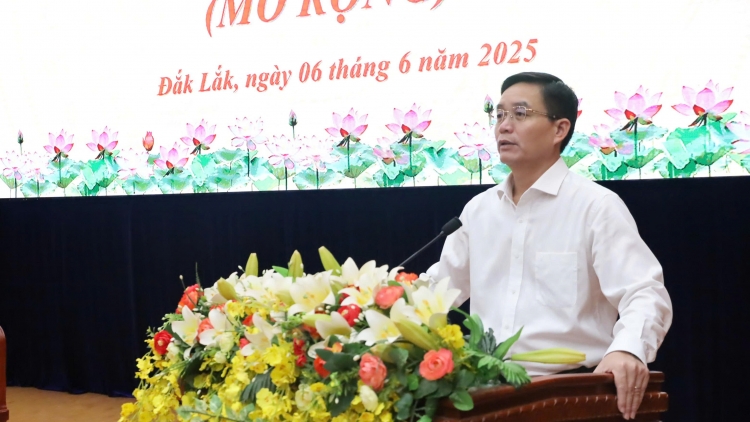 Dak Lak hbrâ Hneăng hôp Đảng ƀô̆ kong pơlê roh má XVIII