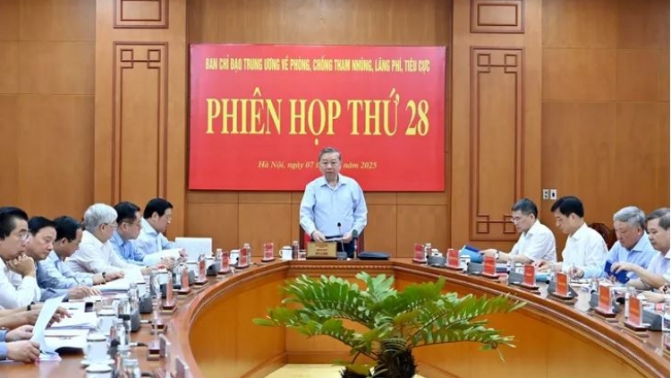 Tổng Ƀí thư ồng Tô Lâm đơng lam dar pơrjum Mpồl Sồr lơh Dà lơgar bè rcang, kơryan sa kuề sa kuà, pơhì pơhà mờ bơta ờ niam 