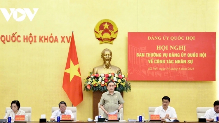 CHỦ TỊCH QUỐC HỘI TRẦN THANH MẪN K’ĐHƠỢNG BHRỢ HỘI NGHỊ BAN THƯỜNG VỤ ĐẢNG ỦY QUỐC HỘI