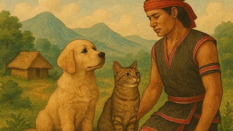 Jơnau yal yau “So mờ mèo dòn song bơh klau Dăm Hrit dê”