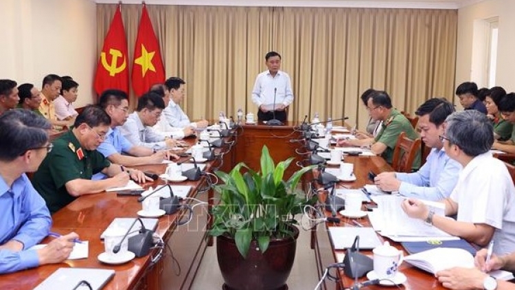 THƯỜNG TRỰC BAN BÍ THƯ TRẦN CẨM TÚ CH’MÊỆT LÊY BH’RỢ RA VĂNG BHRỢ TÊNG BH’RỢ HAANH DEH 80 C’MOO QUỐC KHÁNH