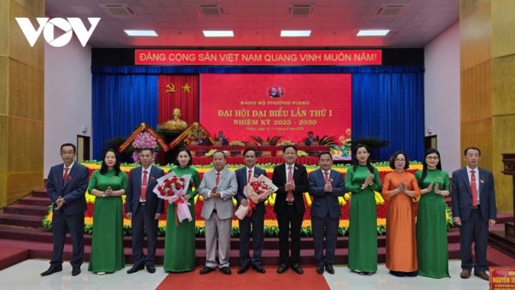 Kruanh Ban Tuyên giáo n’hanh Dân vận Trung ương râng Đại hội Đại biểu phường Pleiku, n’gor Gia Lai lor bôk năp