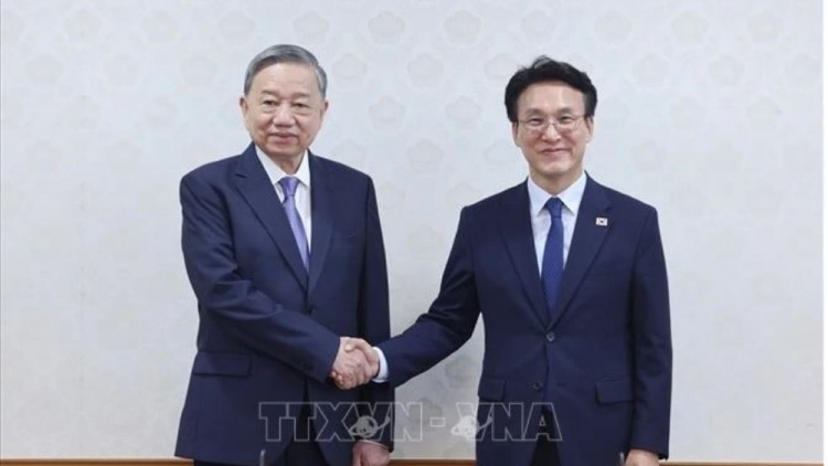 Khua gĭt gai Đảng Tô Lâm blŭ hrăm hŏng Khua knŭk kna Dhŭng Korea Kim Min Seok 