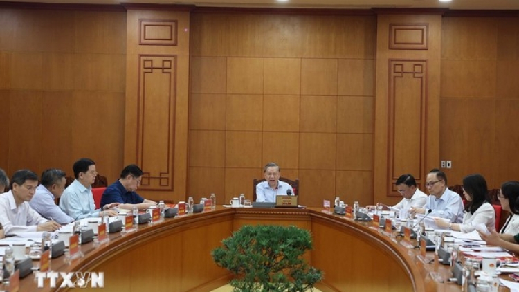 Pôa Tô Lâm, Kăn xiâm pơkuâ hnê ngăn Đảng: Krâu, ngăn nhuô̆m tung roh leh tơbâ 80 hơnăm Kăch măng Khế Tơheăm ƀă Hâi mơjiâng Tơnêi têa lơ 2/9