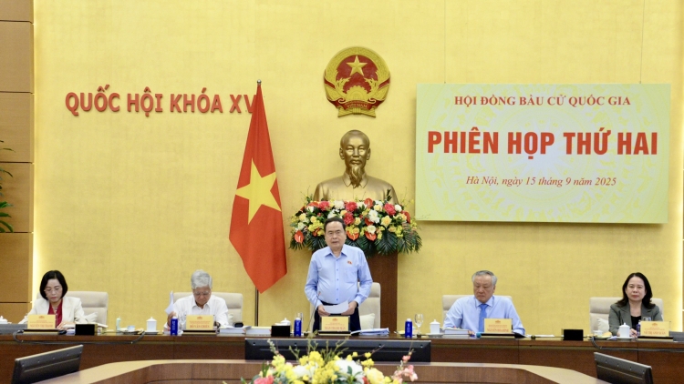 Kruanh Quốc hội Trần Thanh Mẫn ƀư tơm Rơh hop tâl 2, Hội đồng bầu cử Quốc gia