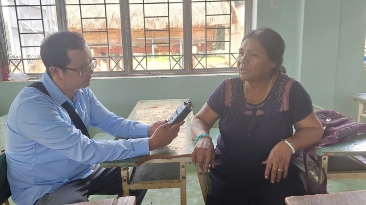 Đảng viên Y H’Xuân lơh krơh niam