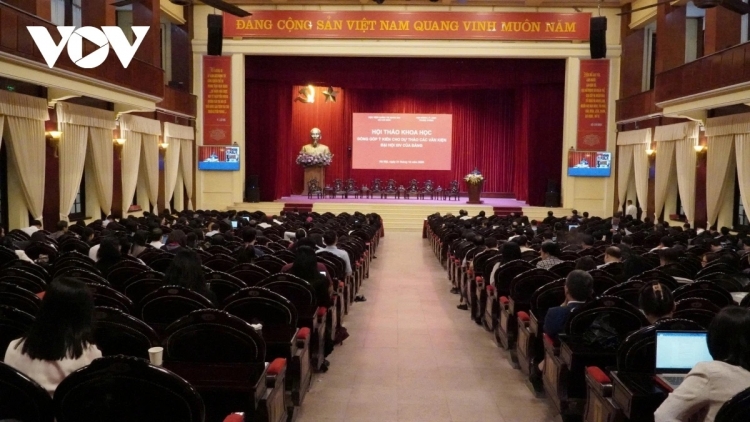 BH’RỢ PRÁ XAY KHOA HỌC “CHROI ĐOỌNG P’RÁ XA NAY OOY DỰ THẢO PAZÊNG VĂN KIỆN ĐẠI HỘI XIV ÂNG ĐẢNG”