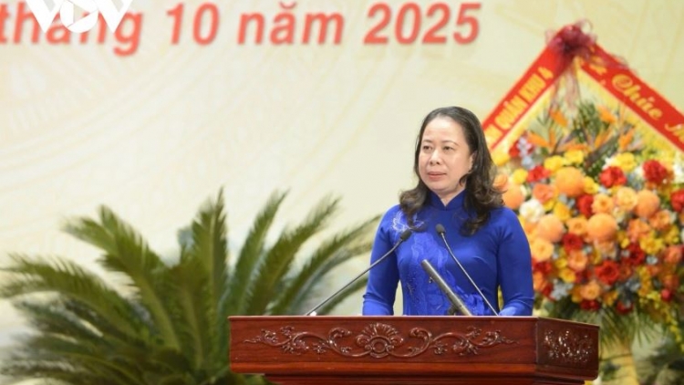 Phŏ Kơdră teh đak Võ Thị Ánh Xuân truh Hop akŏm pơjei băl ‘mêm kơ teh đak dêh char Thanh Hóa