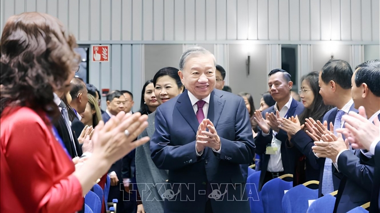 Tổng Bí thư Tô Lâm mâp mpôl nuĭh Việt ta Bắc Âu