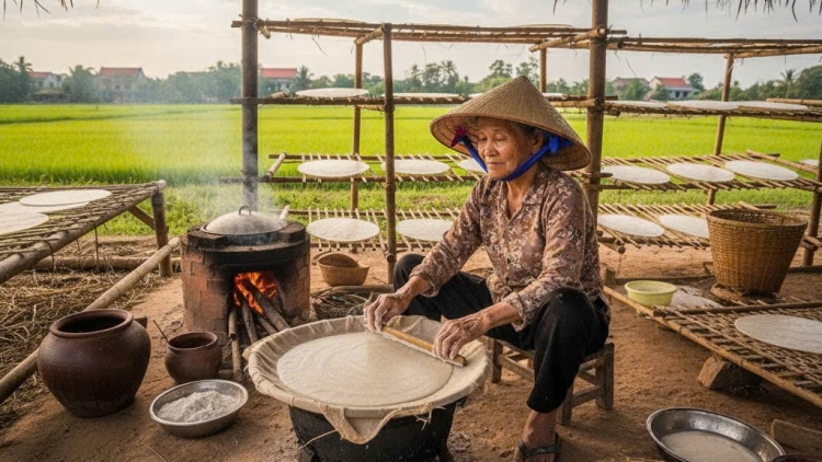 ការថែរក្សារបរធ្វើនំក្រៀបនៅខេត្តវិញឡុង