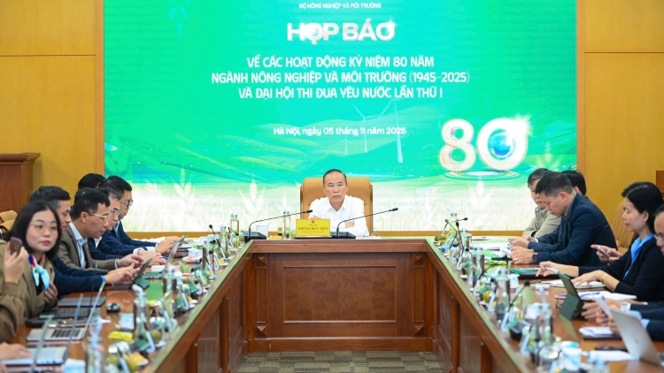 Bộ Nông nghiệp n’hanh Mô trường ƀư rêng kan Nkah ndray 80 năm n’gâng kan tuch tăm mât rong n’hanh ntŭk gŭ rêh (1945-2025)