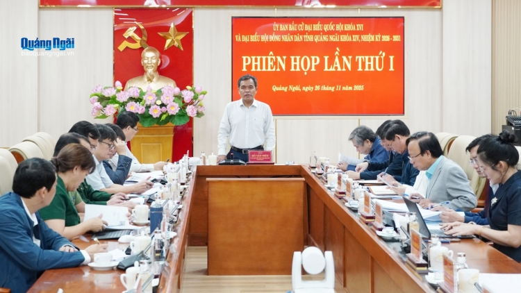 PR’HỌP G’LUH I ÂNG ỦY BAN BẦU CỬ TỈNH QUẢNG NGÃI