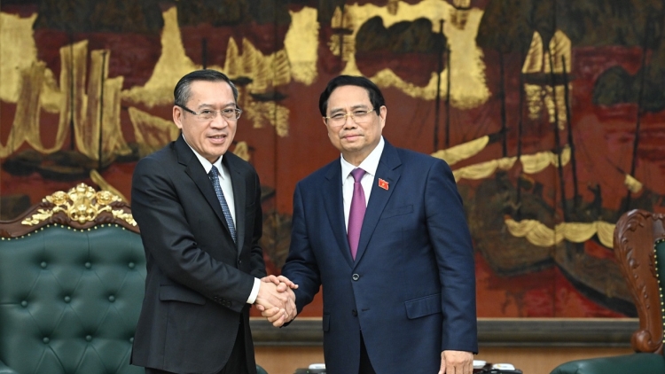 Pôa Phạm Minh Chính, Ngế pro xiâm hnê ngăn tơnêi têa tơdah Ngế xiâm pơkuâ Cheăng pêi ƀă Kum pơlê pơla kong têa Lếo