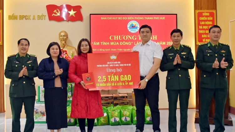 BĐBP TP.HUẾ ZOOI HỌC SINH K’NOONG K’TIÊC, TR’PAC ZR’NĂH K’ĐHAP LÂNG ĐHA NUÔR