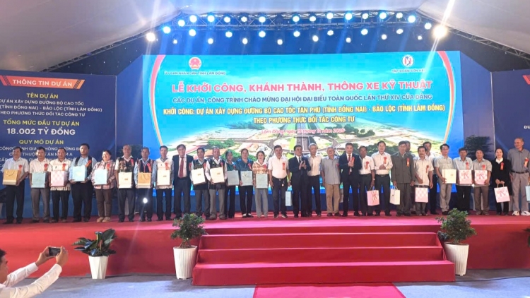 Lâm Đồng mphŭn rŭ mdơ̆ng êlan dơ̆ng êran pral Tân Phú - Bảo Lộc