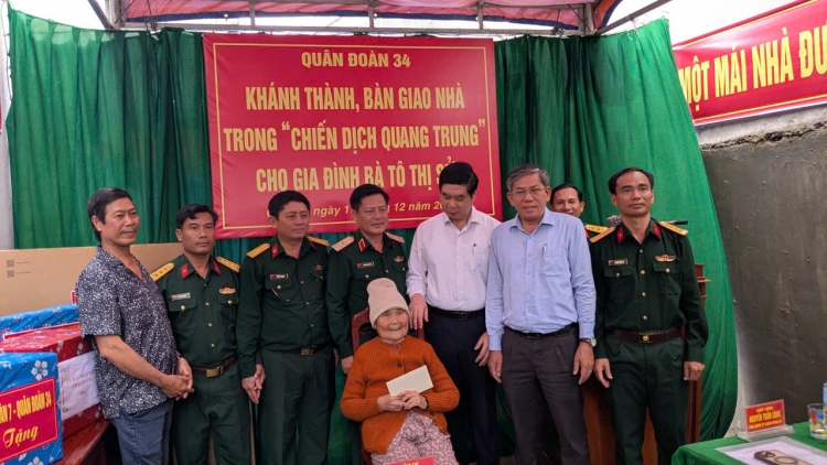 Quân đoàn 34 jao ngih bôk năp tâm “Ntrong kan Quang Trung” ta Gia Lai