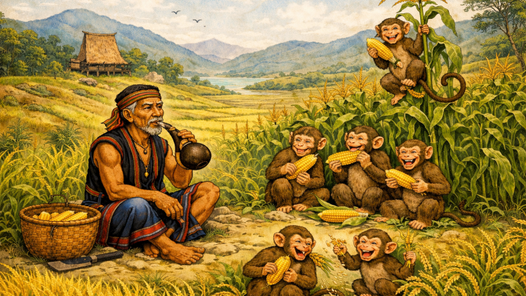 Che Mon, che Măn ndrel mpôl Dôk.