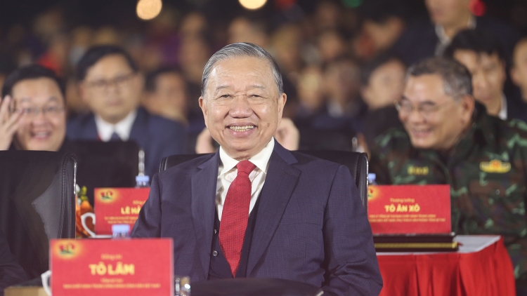 Tổng Ƀí thư ồng Tô Lâm tus bal Broă lơh tàm tơrbŏ sơñio rùp tơn “Bàr tê bơ̆t bơtàu dùl dà lơgar”	