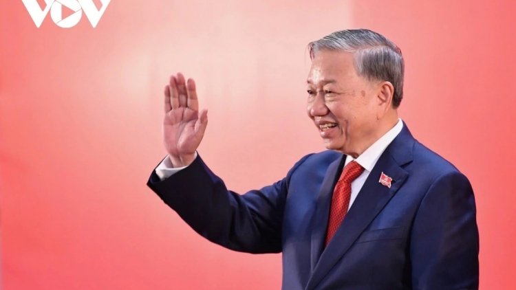 TỔNG BÍ THƯ TÔ LÂM K’ĐHƠỢNG BHRỢ HỌP BÁO QUỐC TẾ XAY MOON ĐĂH BH’NƠƠN BH’RỢ ĐẠI HỘI 14