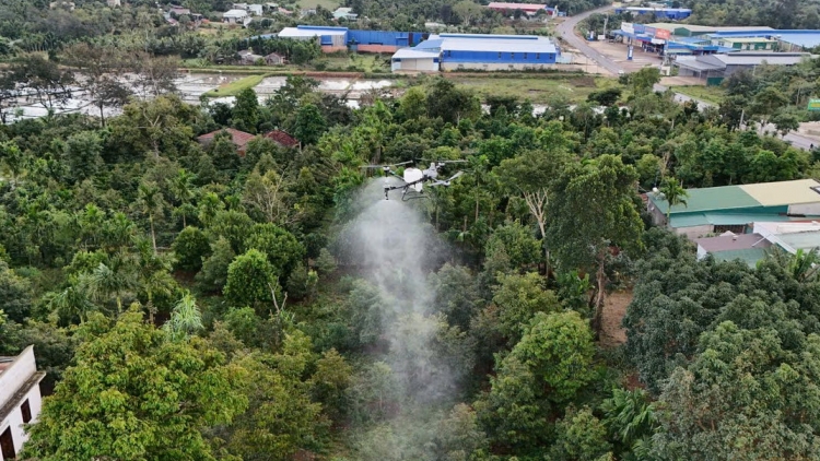 Ƀĭng ngă lŏ hma Lăn Dap Kngư ba drone hlăm bruă kriê dlăng ana pla mjing