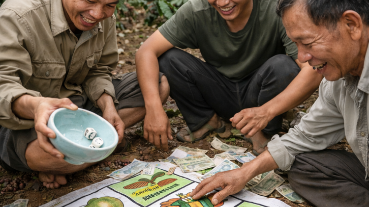 “Hơngế ing xah bâu cua tôm ká – Têt nếo ai tơdroăng hơniâp ro’’