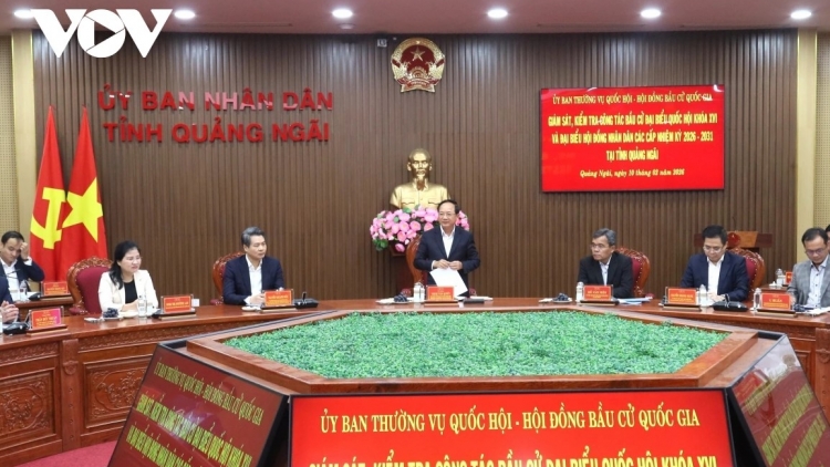 TRƯỞNG BAN TUYÊN GIÁO LÂNG P’TOO MOON ĐHA NUÔR TRUNG ƯƠNG CH’MÊÊT LÊY BH’RỢ RA VĂNG BẦU CỬ ĐHỊ TỈNH QUẢNG NGÃI