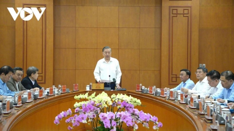  Khua gĭt gai Đảng Tô Lâm gĭt gai klei bi kƀĭn Anôk bruă gĭt gai gưl dlông kơ klei gang mkhư̆ ƀơ̆ng ngăn, luč liê mang 