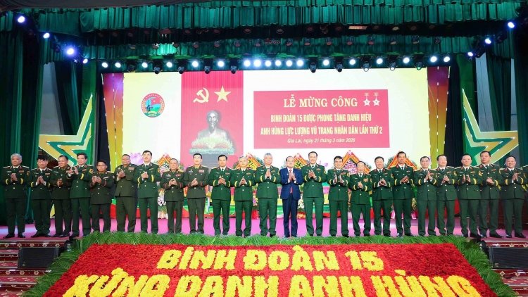 Binh đoàn 15 wơt săk ntơ lư Anh hùng Lực lượng vũ trang nhân dân tâl bar
