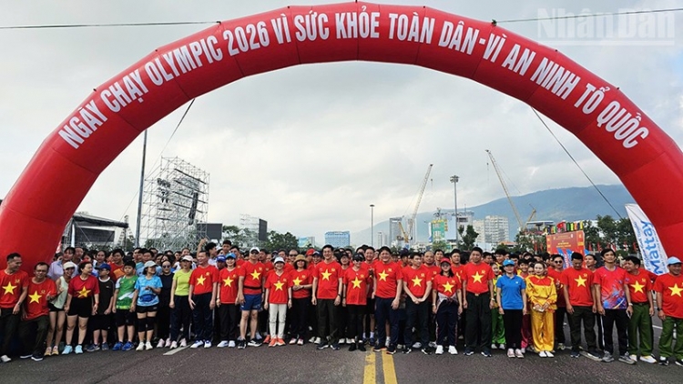 Gia Lai: êbeh 3000 čô nao hgŭm bi lông êran Olympic kyua klei suaih pral mnuih ƀuôn sang, kyua klei êđăp ênang lăn čar  