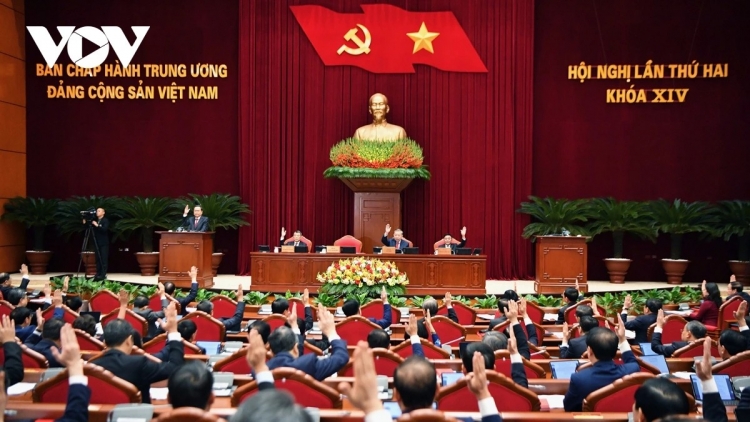 T’NGAY BHRỢ BHIỆC G’LUH BƠR HỘI NGHỊ G’LUH 2 BAN CHẤP HÀNH TRUNG ƯƠNG ĐẢNG KHOÁ XIV