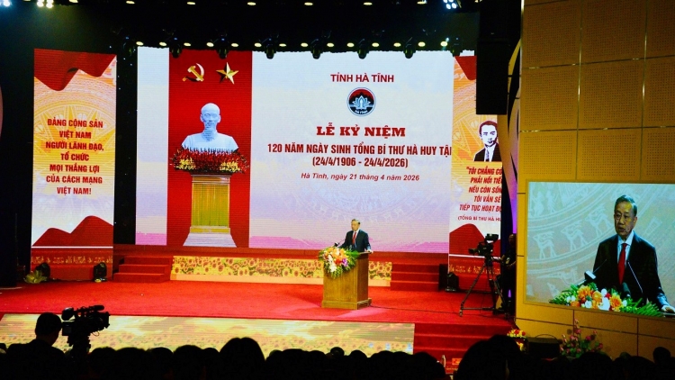 Pôa Tô Lâm, Kăn xiâm pơkuâ hnê ngăn Đảng, Kăn xiâm hnê ngăn tơnêi têa veăng leh tơbâ 120 hơnăm Hâi kot mâ pôa Hà Huy Tập, Kăn xiâm pơkuâ hnê ngăn Đảng hneăng apoăng