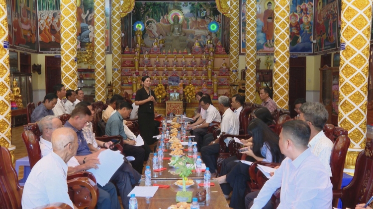 សមាគមព្រះសង្ឃសាមគ្គីស្នេហាជាតិក្រុងកឹងធើតែងតែរួមដំណើរជាមួយជាតិ និងសាសនា